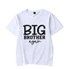 Family Siblings Matching Clothes Big Brother Again Big Sister Again New To Be Crew Print Kids T-shirts Newborn Cotton Bodysuits 2