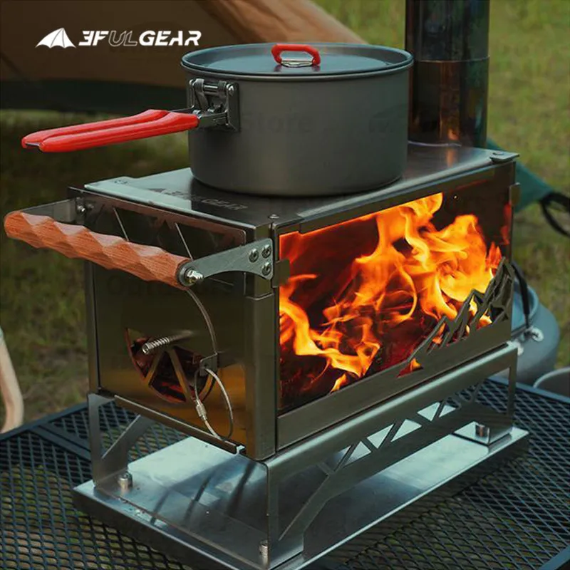 304 Stainless Steel Camping Tent Stove | 304 Stainless Steel Firewood Stove  - 3f - Aliexpress