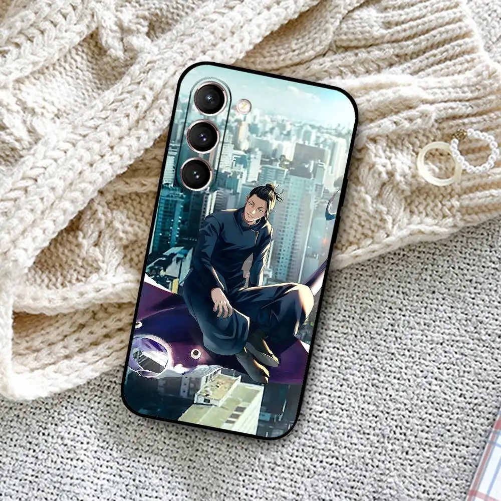 Suguru Geto Black Ultra-Thin Shockproof Phone Case