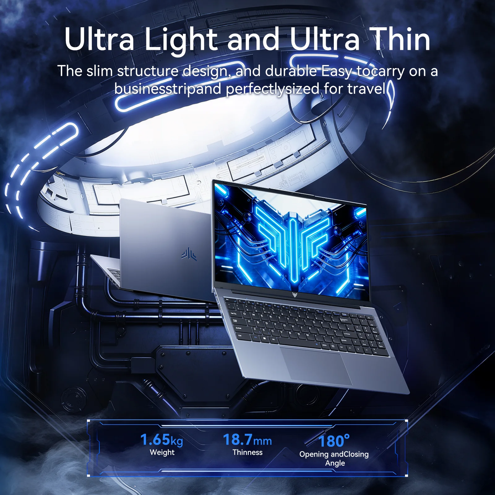 KAMRUI LX15PRO Intel Core 3 304 Laptop 12GB RAM 256GB ROM 4.3GHZ WIFI 6 Bluetooth 5.2 Gaming Computer Bussiness Office Leaning Design Laptops