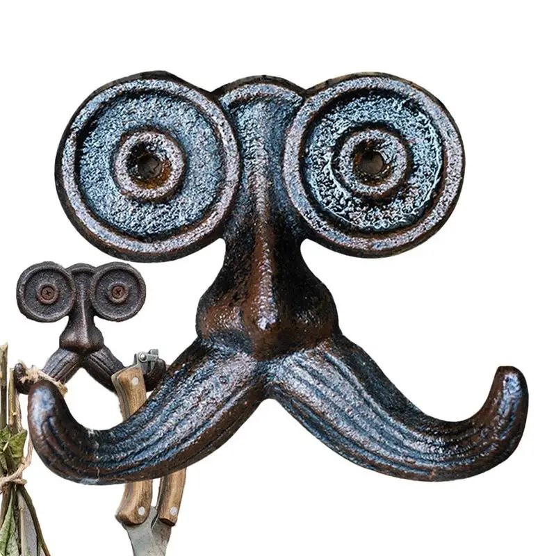 

Back Yard Wall Hooks Garden Wall Hook Coat Hook Cast Iron Hanger Decorative And Practical Exquisite And Sturdy Iron Wall Hooks