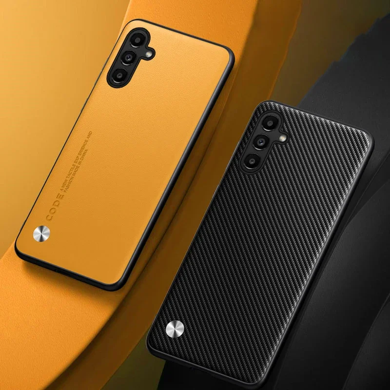 Elegant PU Leather Phone Case with Silicone Protection