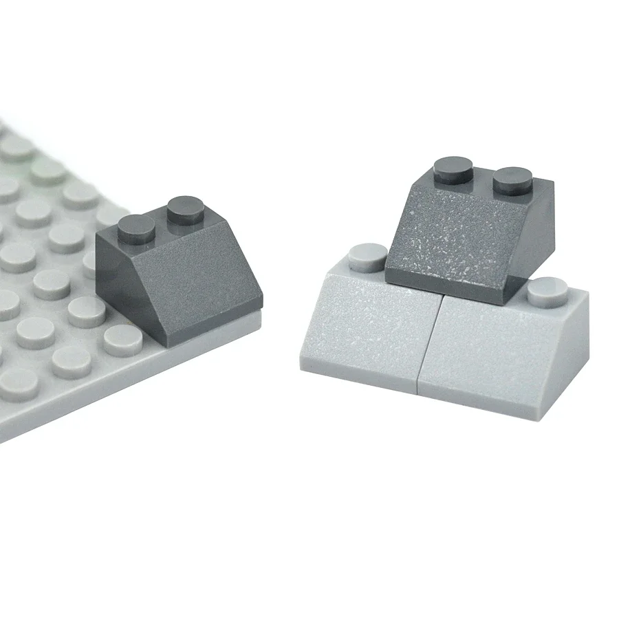 Creative Educational Building Block Roof Tile Slope - Thick Figure Assembly Toy Set