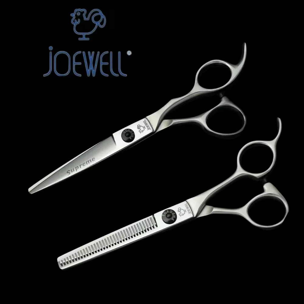 

JOEWEL Hair scissors texture shears 5.5-6.0-6.5-7.0 inch 440C steel hairdressing Barber tools Dedicated hair scissors