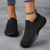 Women Knit Running Sneakers Walking Shoes Memory Foam Lightweight Tennis Workout Sneakers for Gym Running 4