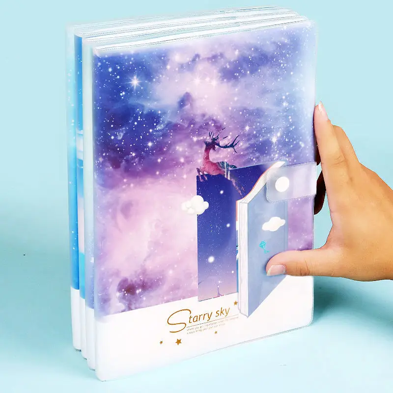 

B5 Waterproof PU Cover Notebook Cute Planners Note Book Diary Journals Notepads Stationery School Supplies New