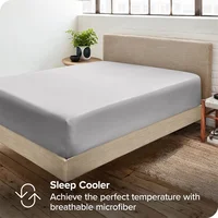 Drap-housse en coton égyptien de luxe doux avec bandes élastiques, housse de matelas 400TC, antidérapante, lavable en Machine, 140/160/180/200cm 6