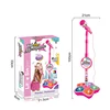 Kids Microphone with Stand Karaoke Mic Speaker with Lights Music Instrument Toys Singing Machine Birthday Gift for Girl Boy 6