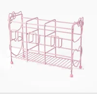 Kitchen Storage Rack Kitty Hair Dryer Rack Curler Rack Bathroom Shelf Vegetable Cleaning Colander Tool Bowl Washing Storage 1
