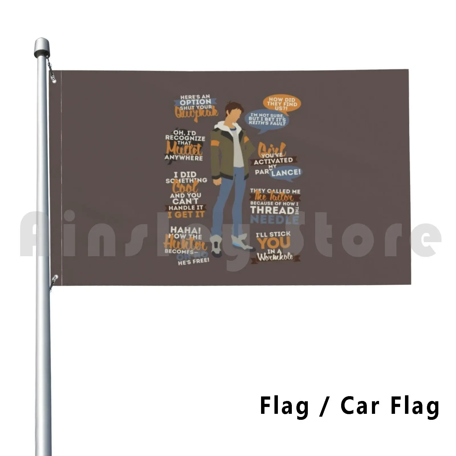 Lancia Quotes Flag Car Flag Printing Custom Lance Voltron Citazioni Religiose Citazione Lance Mcclain Mcclain