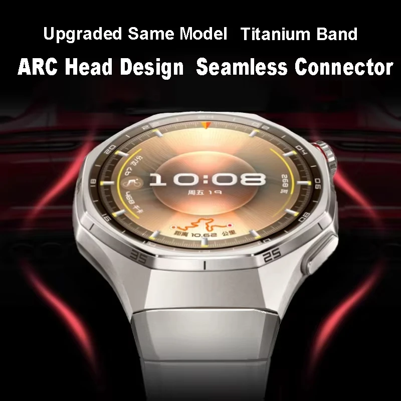 Luxury Titanium Strap for Huawei Watch GT 6 Pro - Premium Metal Bracelet