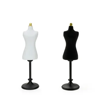 1/12 Accessori in miniatura per casa delle bambole Mini manichino in resina Simulazione modello di forma di vestito Giocattoli per la decorazione della casa delle bambole