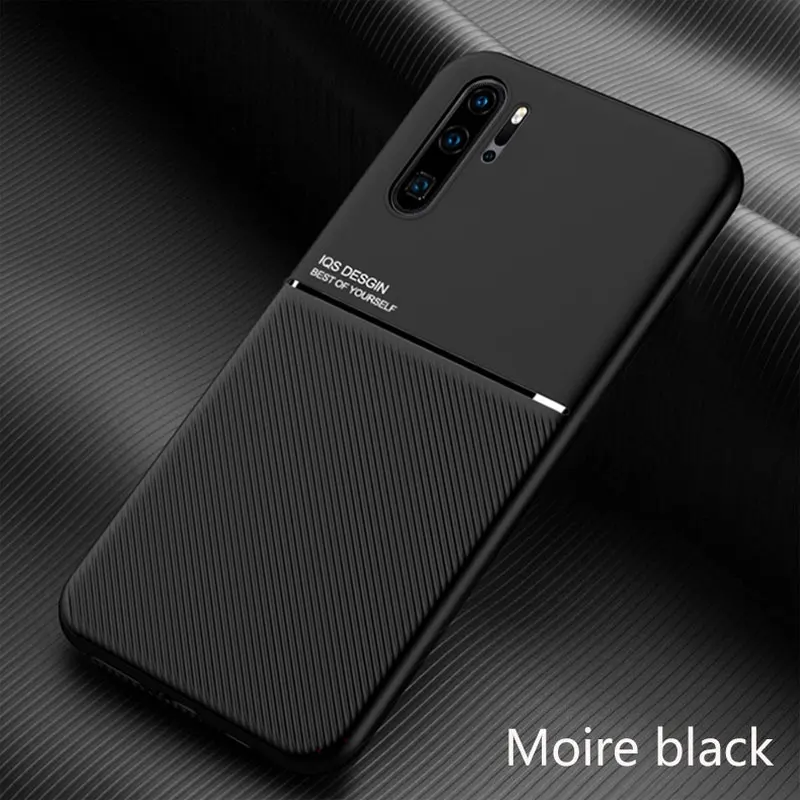 Magnetic Leather Shockproof Back Cover Case