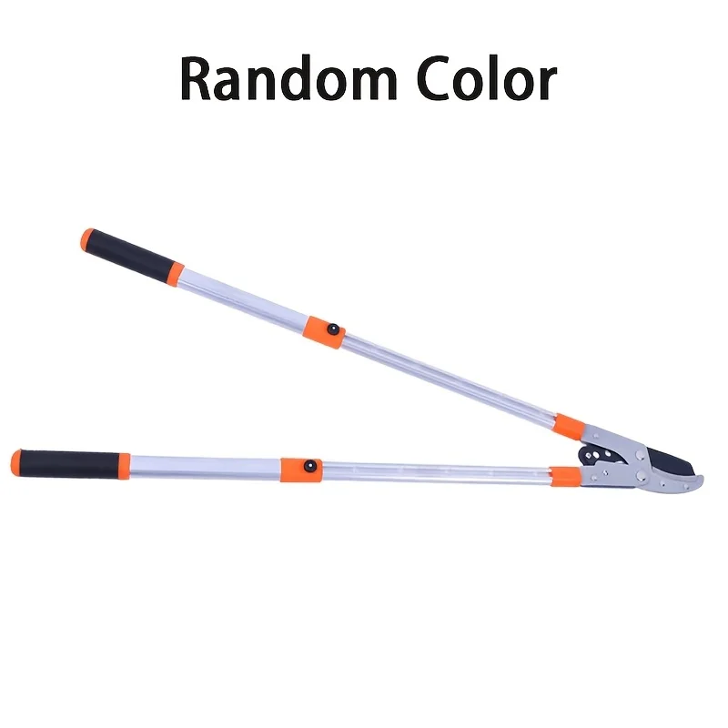 견고한 전지가위, 긴 손잡이 견고한 텔레스코픽 전지가위 - 고정밀 샤프 SK5 합금강 블레이드