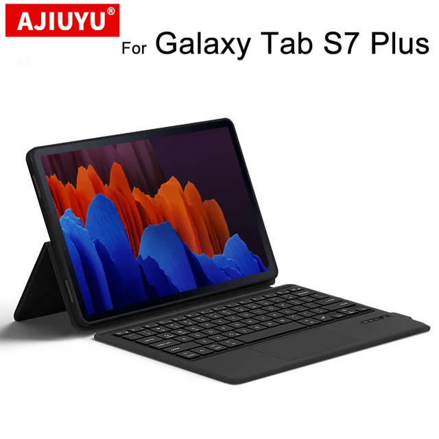 Étui protection avec clavier bluetooth - Samsung Galaxy Tab S7 plus 12.4