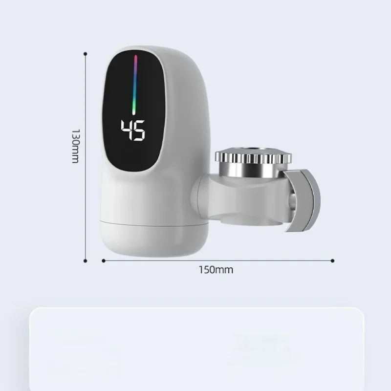 Instant Electric Hot Water Heater Kitchen Sink Faucet Adapter Fast Heating Tap Digital Display Water Heater Bathroom Accessories