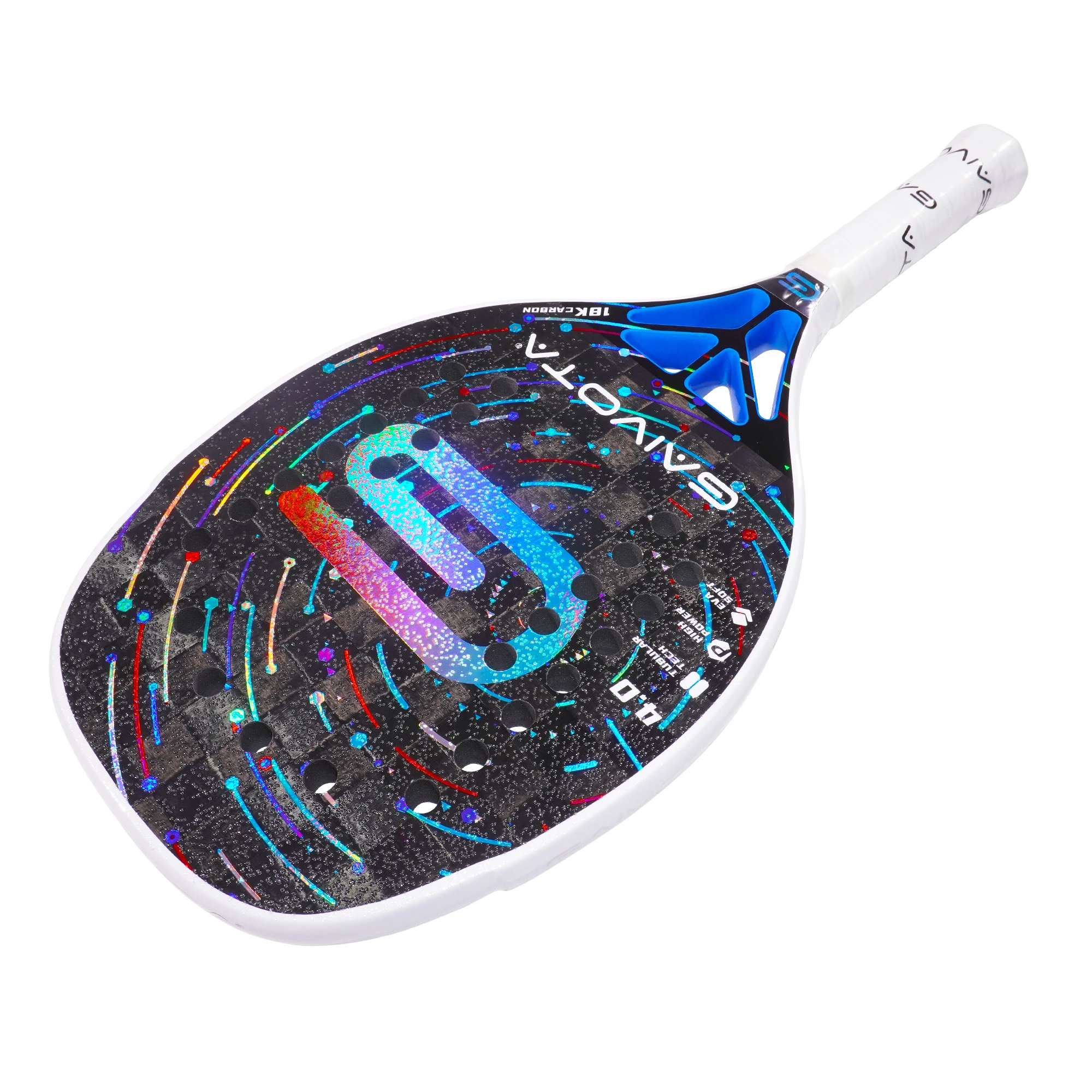 Carbon Fiber Beach Tennis Racket 18K Outdoor Sports GAIVOTA4.0 + Bag