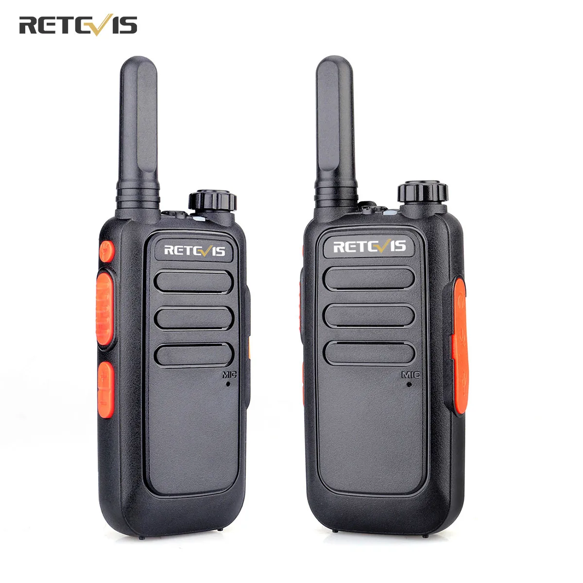 

Рация Retevis RT669 2 шт., Портативная радиостанция PMR446, приемопередаточный радиокоммуникатор, PTT рация для охоты, отеля, PMR