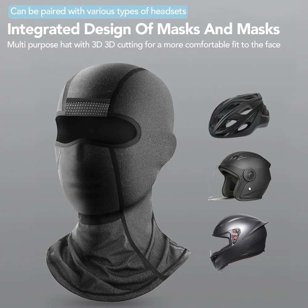 Enhanced Cycling Ice Silk UV Protection Quick-Dry Balaclava
