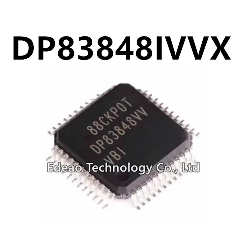 

5 ~ 50 шт./лот Новый DP83848IVVX/NOPB LQFP48 DP83848IVV DP83848IV DP83848 SMD маркировка: DP83848VV