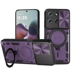 Custodia per telefono Armored Slide con supporto magnetico e protezione migliorata - Cover premium