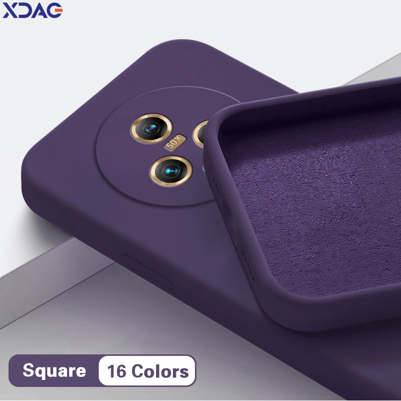 High-Quality Liquid Silicone Phone Case with Soft Lens Protection