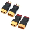 1pcs T Male Plug to XT60 Male / T Female Plug to XT60 Female Adapter For RC Helicopter Quadcopter LiPo Battery Plug Connector 3