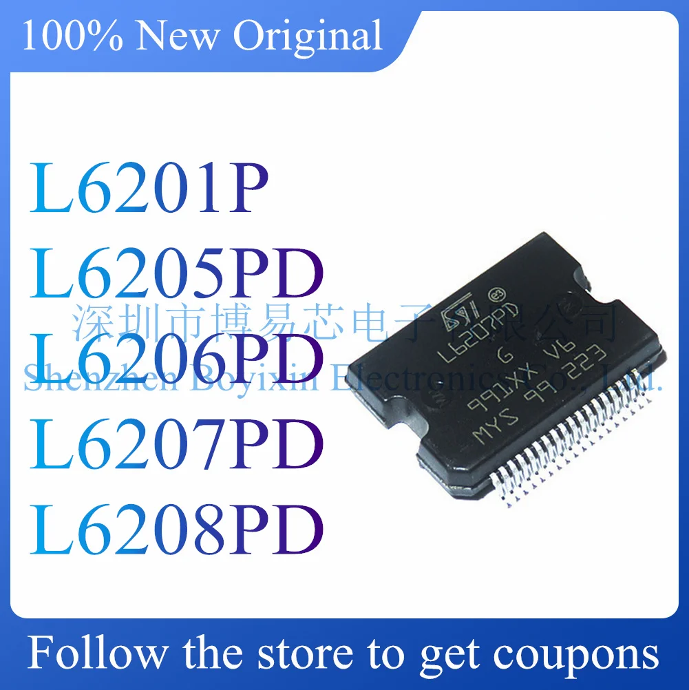 

NEW L6201P L6205PD L6206PD L6207PD L6208PD.Original genuine motor driver chip.