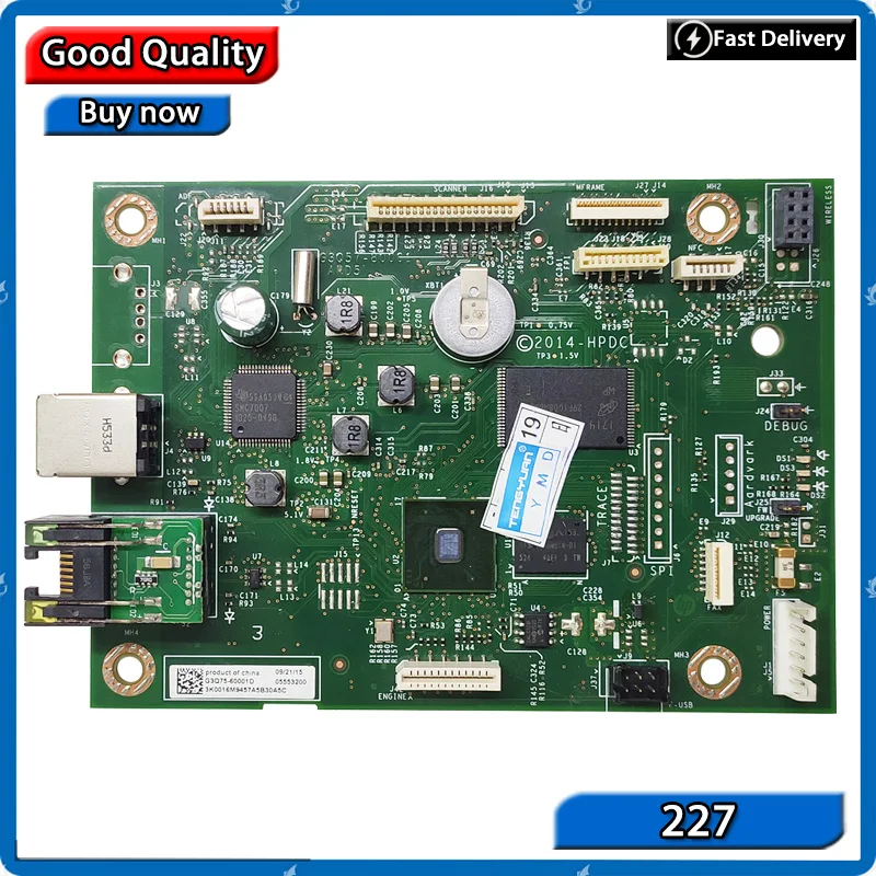 G3Q75 60001 G3Q74 60001 PCA 어셈블리 로직 메인보드 마더보드, 마더보드 포매터 보드, HP M227 ...