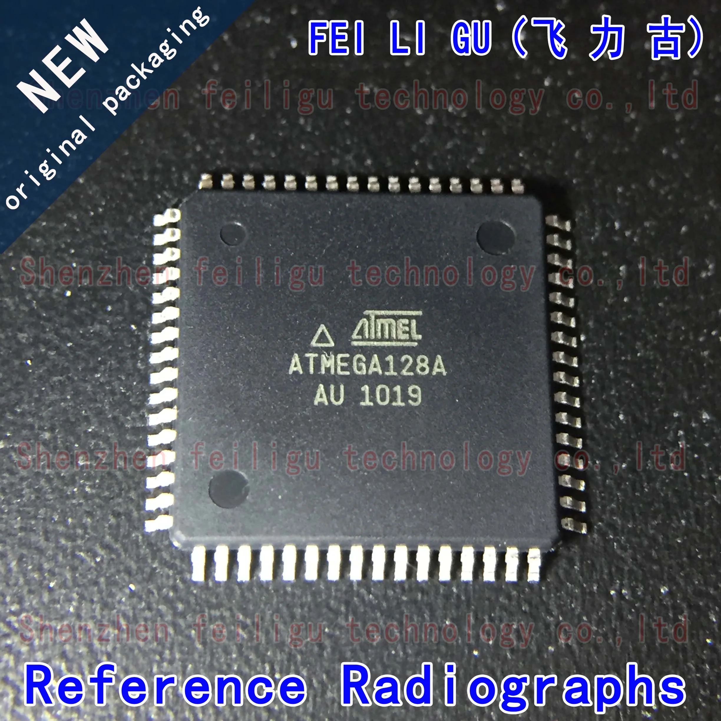 

1PCS 100% New original ATMEGA128A-AU ATMEGA128A package: TQFP64 8-bit microcontroller chip electronic components