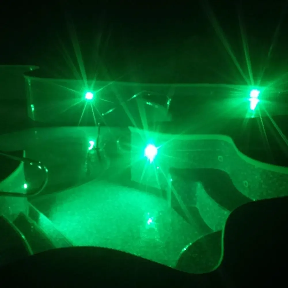 Bright Wide WEIKEN 60 IP68 RGB LED Underwater Boat Lighting For Boat