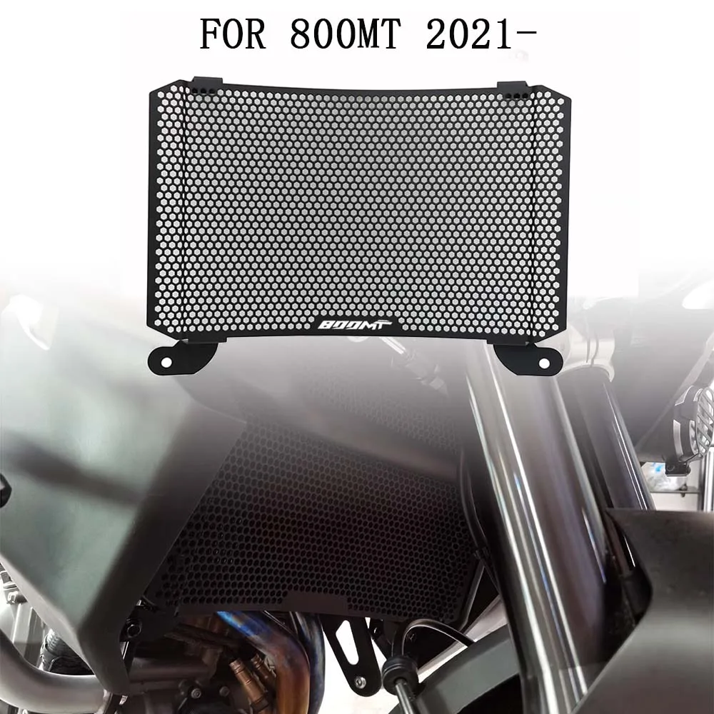 

For CFMOTO 800MT Motorcycle 2021- Stainless Steel Grille Guard Water Tank Radiator Cover Protection Mesh Accessories