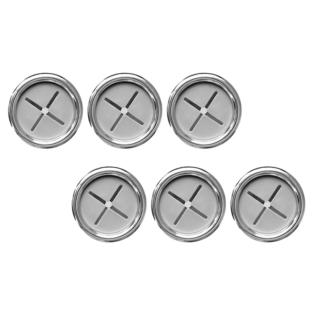 

6 Pcs Key Non-marking Sticky Hook Decorative Adhesive Towel Bar Abs Home Supplies