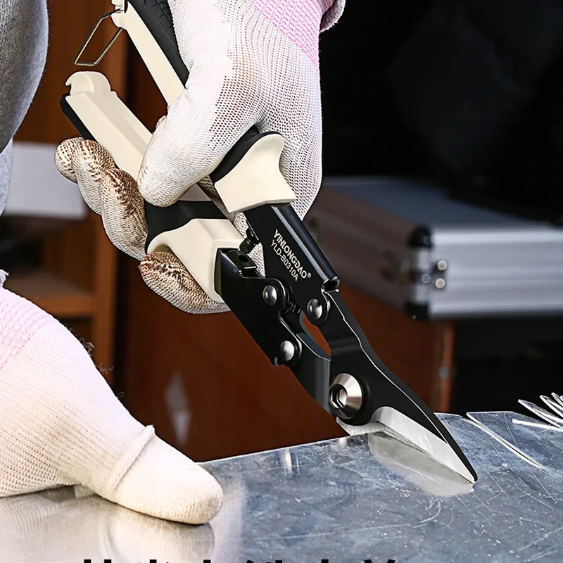 Tin Sheet Metal Snip aviation scissor iron plate cut shear household tool industrial industry work 6
