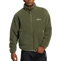Veste en polaire sherpa rétro à trois bandes pour homme Adidas authentique HC0365 5