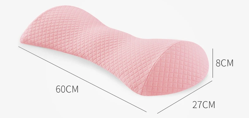 Candy Waist Cushion for Pregnant Women Waist Pillow for Bed Support Comfortable Sleeping Cushion Polyester Fiber Material