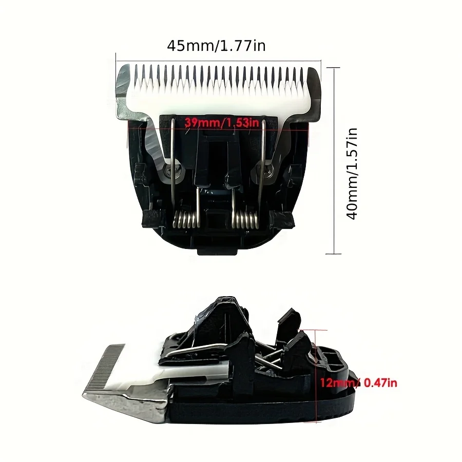 Pet Clipper Blade Nozzles Integrated Cutter Head 3/6/9/12mm Steel Ceramic Knives For P2 P3 P6 P7 P9 S1 Dog dog clipper blades