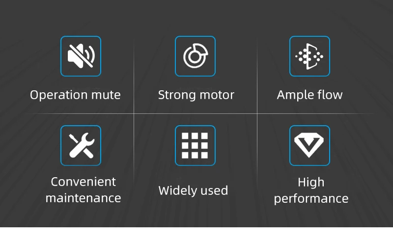 Description Picture 3 of itemDC12V/24V Mute 60APM Air Pump Negative Pressure 80Kpa 17L/min Device Fish Tank Aeration Pump Medical Device Low Noise Air Pump