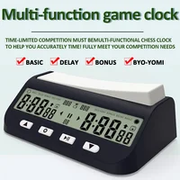 Digital Chess Timer Professional Chess Clock Multifunctional Digital Watch Accurate Count Up Count Down Timer Game Stopwatch 1