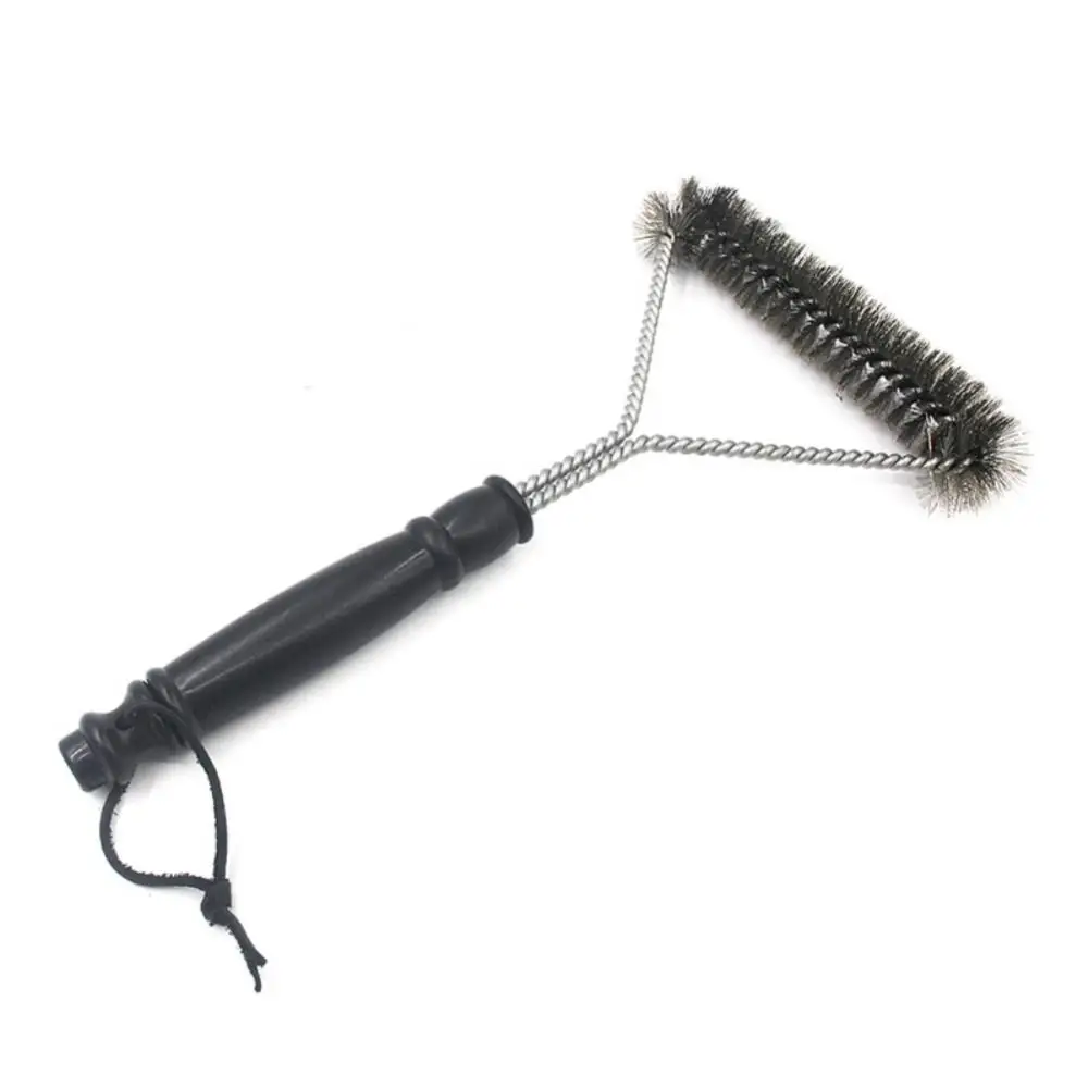 Kitchen Accessories BBQ Grill Barbecue Kit Cleaning Brushes Stainless Steel Bristles Cooking BBQ Barbecue Grill Wire Brushes