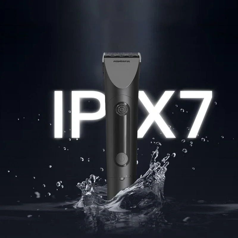 2023 Xiaomi Mijia Electric Hair Clipper Professional Razors Rechargeable Shaver Men Wireless Beard Titanium Alloy Blade trimmer 4
