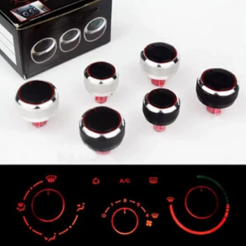 

Алюминиевая ручка переключателя кондиционера BJMYCYY для Peugeot 307, 2011, 2012, 2013, 2014, 2015, 2016