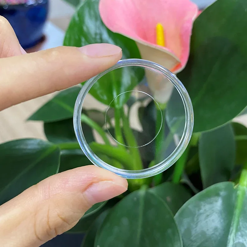100pcs Super Clear Mushroom Planner Binding Discs Notebook Binder Rings Office School Supplies loose leaf notebook binder