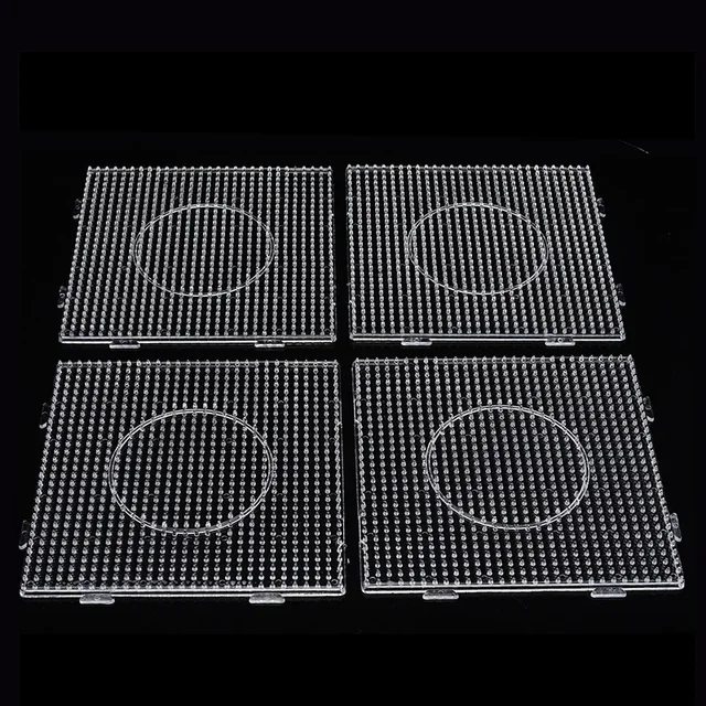 5mm Perler Beads Square Pegboard 3D Puzzle Juguetes for Hama Bead Educational Toys for Children Jigsaw Puzzle Brinquedos 3