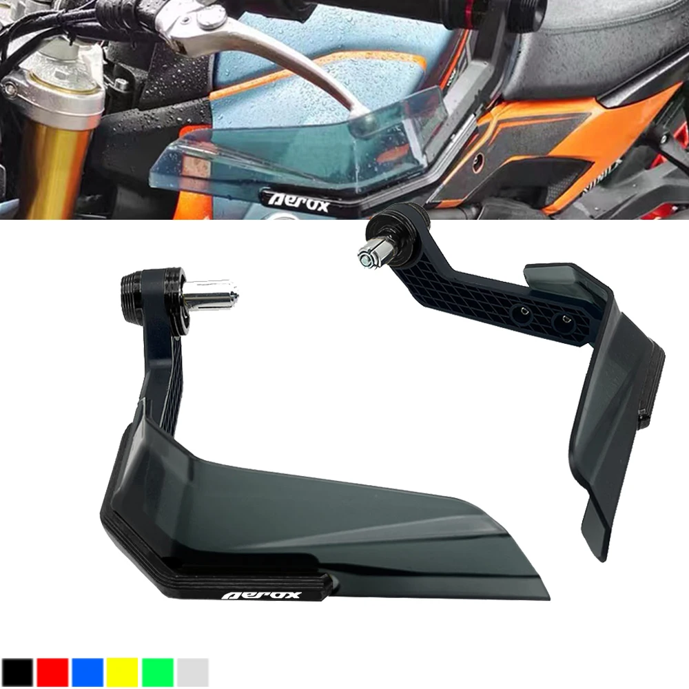 

Motorcycle Handle bar Grips Brake Clutch Levers Guard Protection Windproof For YAMAHA AEROX 155 AEROX155 2015-2020