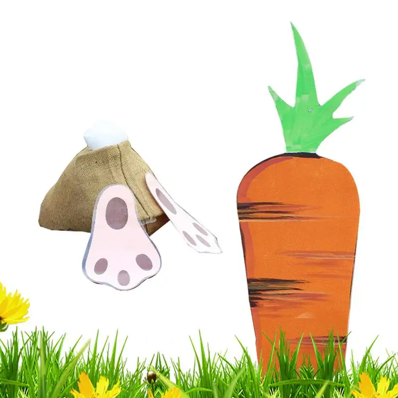 

Кролик, украшение для сада, пасхальный двор, знак с украшением в виде моркови
