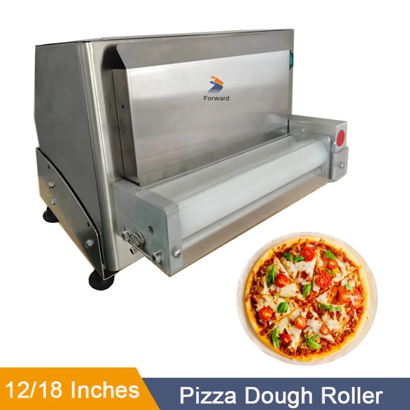 Dough Pressing Machine Commercial 18 inch Pizza Automatic Dough Roller Sheeter Tortilla Electric Pizza Presser