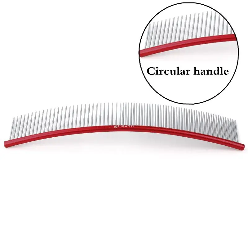 Red round handle