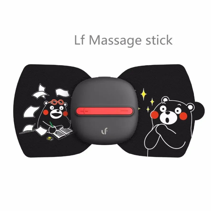 LF Leravan Electrical Full Body Relax Muscle Therapy Massager Magic Touch massage stickers Kumamon edition body massager