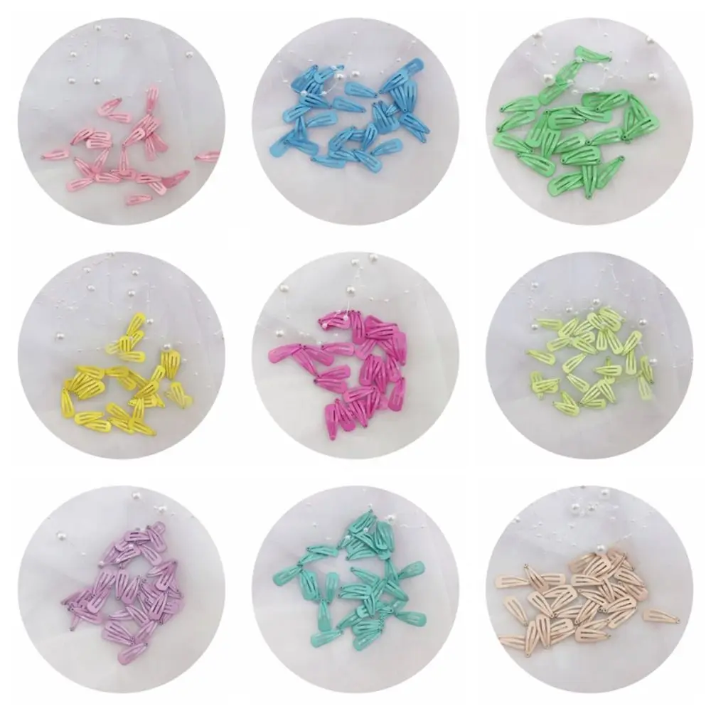 5Pcs/Set 2cm Mini Hair Clip for BJD OB11 DIY Fashionable Baby Hairpins 2CM Metal 1/12 1/8 Doll Accessories for 1/12 1/8 BJD Doll